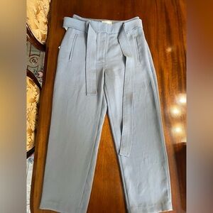 NWT - Wilfred Tie Front Granite Blue Pants Size 10